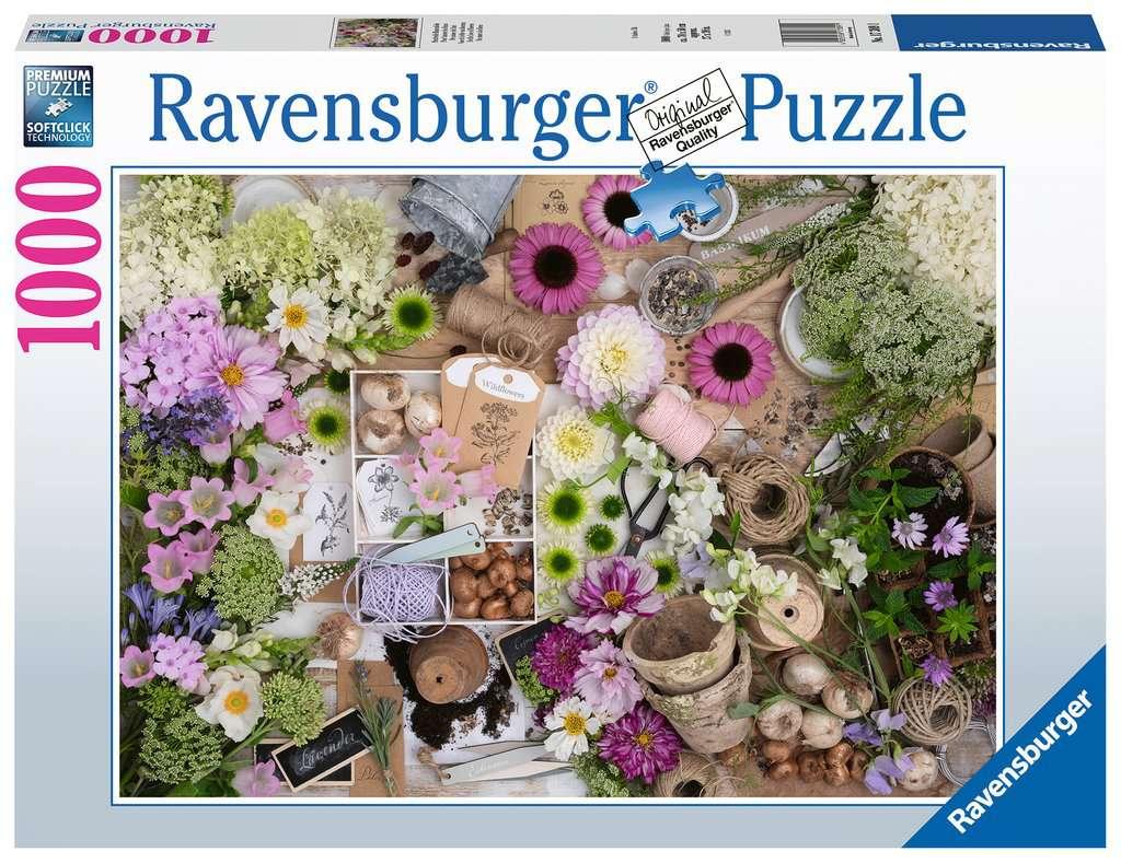 Ravensburger Puzzle - Prachtvolle Blumenliebe - 1000 Teile