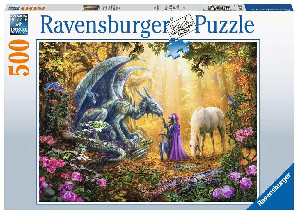Ravensburger Puzzle - Drachenflüsterer - 500 Teile