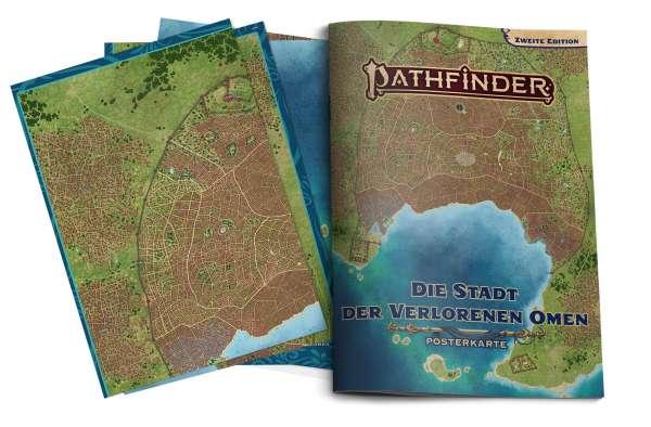 Pathfinder Zweite Edition - Absalom Stadtkartenset
