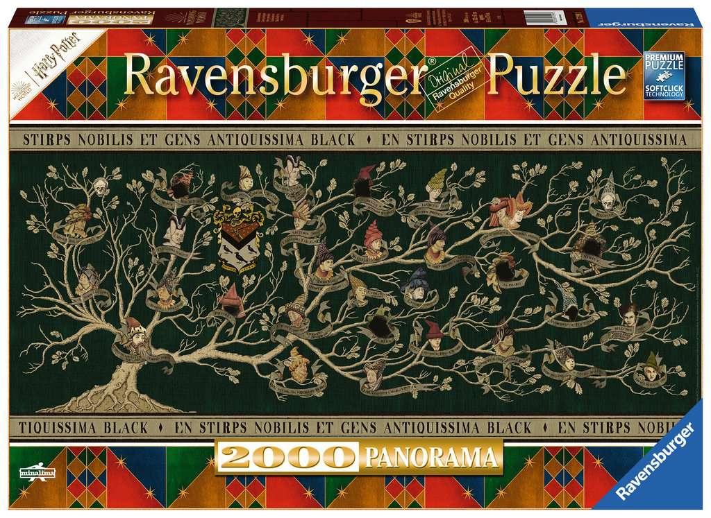 Ravensburger Puzzle - Wizarding World: Familienstammbaum - 2000 Teile Panorama