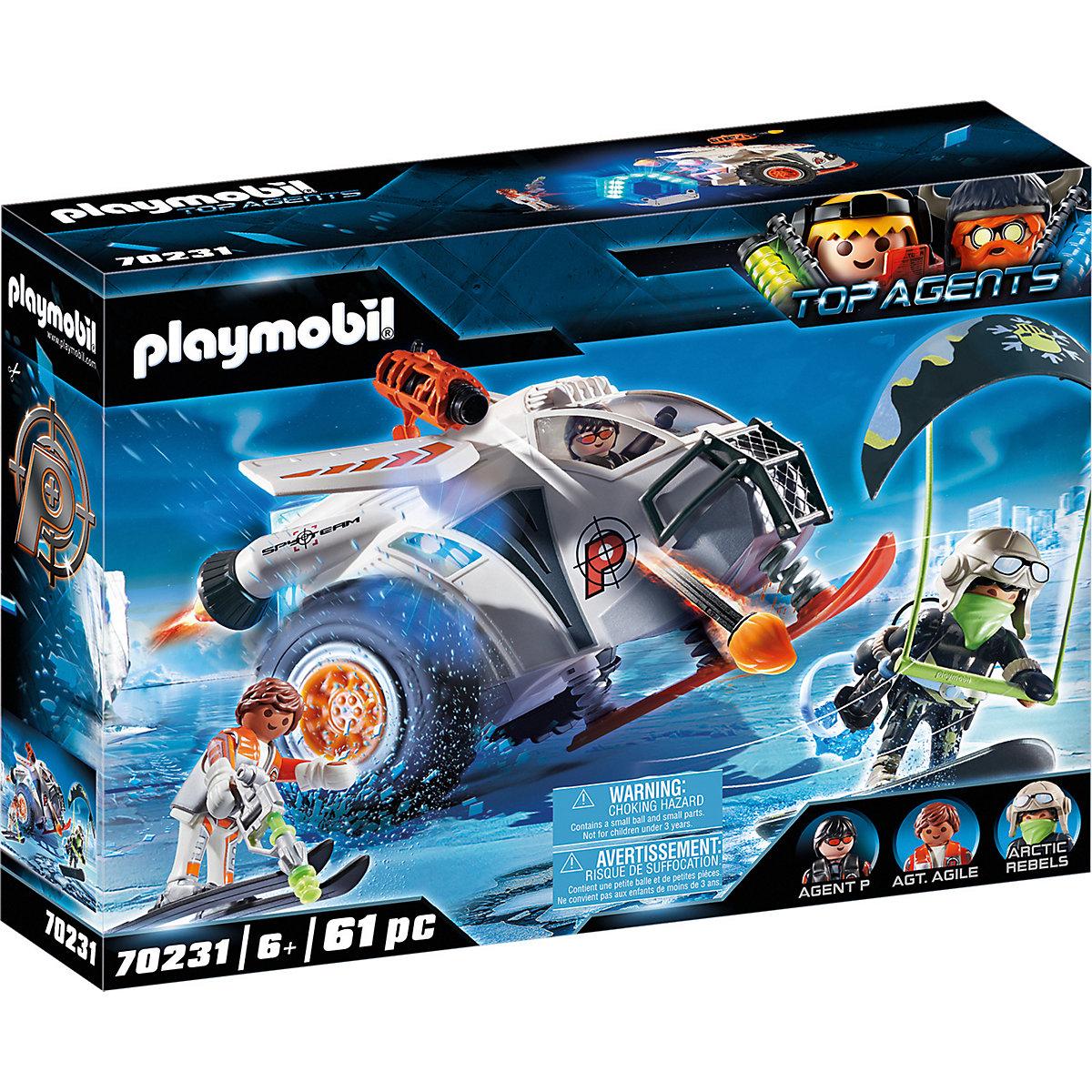 Playmobil Spy Team 70231 - Schneegleiter