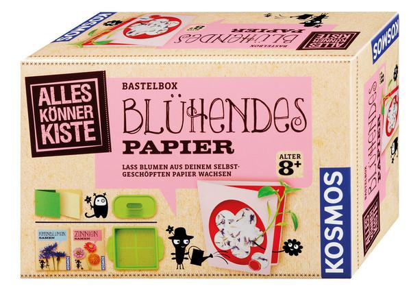Bastelbox - Blühendes Papier