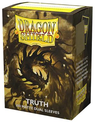 Dragon Shield - Card Sleeves: Truth Dual Matte, Standard Size (100 Sleeves)