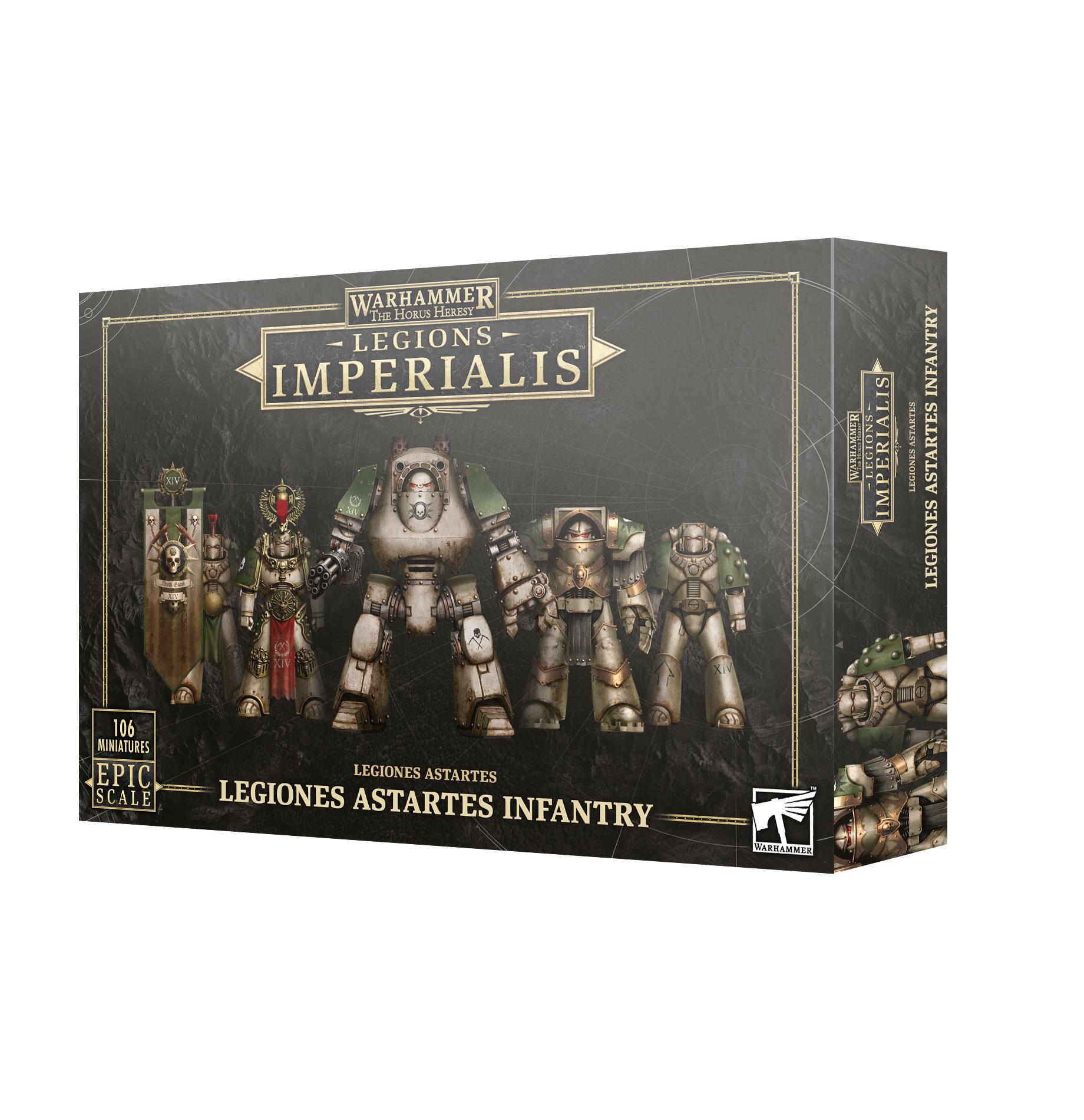 Warhammer 40,000: The Horus Heresy - Legions Imperialis: Legiones Astartes, Legiones Astartes Infantry