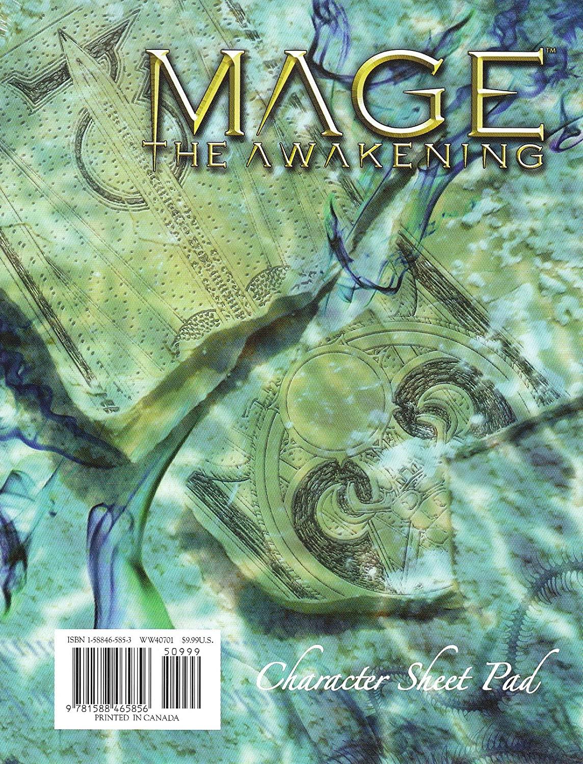 Mage: The Awakening - Character Sheet Pad